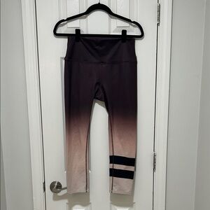 Alo Ombre Pink Performance Leggings